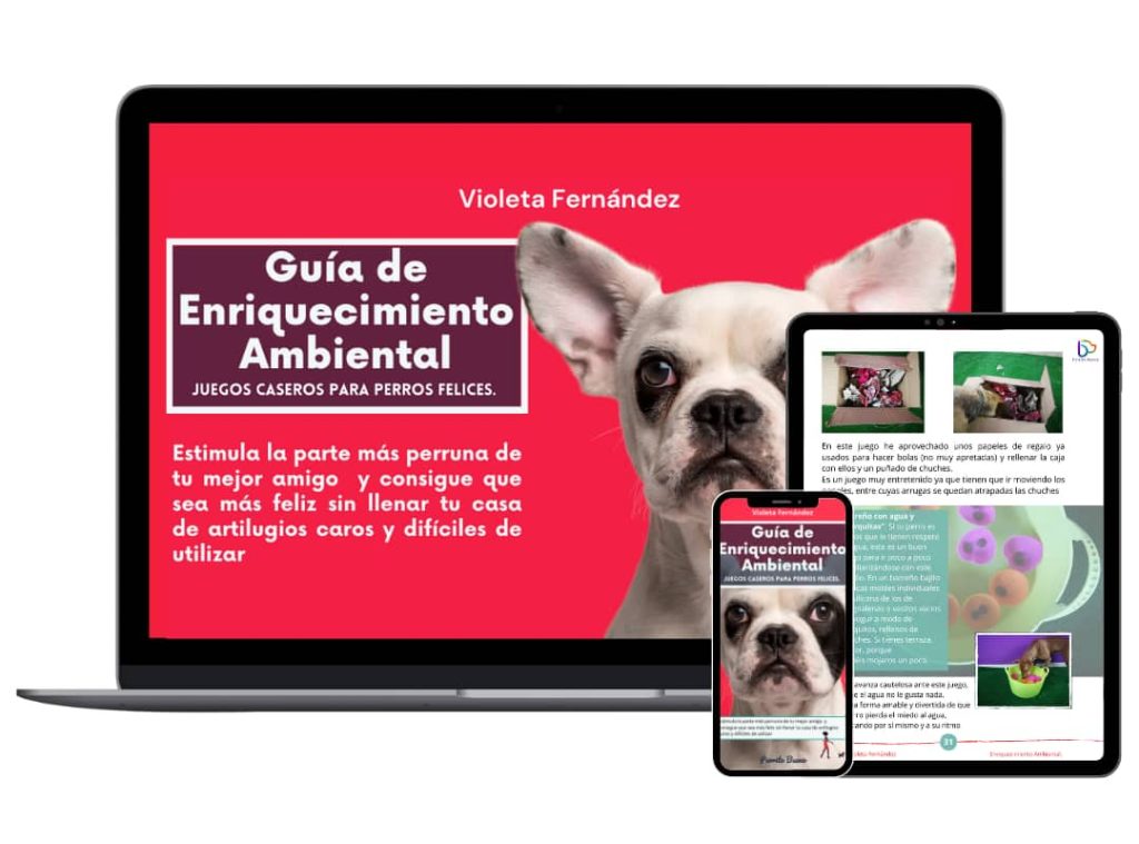 Guía enriquecimiento ambiental educación canina